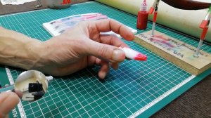 Красим силиконовые приманки Аэрограф INKEDKATANA,сопло тефлоновое 0,3.