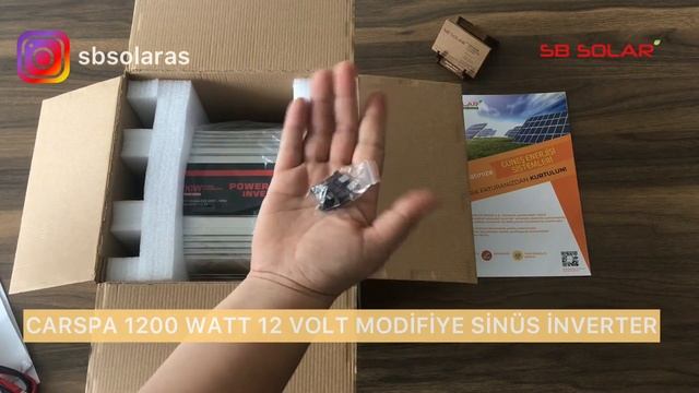 CARSPA 1200 WATT 12 VOLT MODİFİYE İNVERTERE GENEL BAKIŞ смотреть онлайн