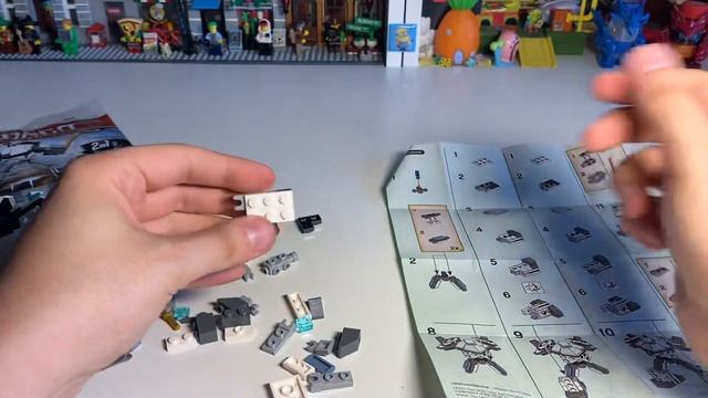 ПОЛИБЭГ МЕХ НИНДЗЯГО 30591 / РАСПАКОВКА И ОБЗОР / Лего / Lego смотреть онлайн