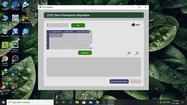 CPU Scheduling Simulator смотреть онлайн