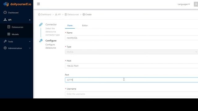 DoItYourself.io MySQL DataSource смотреть онлайн