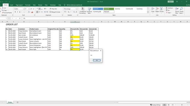 Переменные и типы данных в VBA - Новый курс VBA (3)