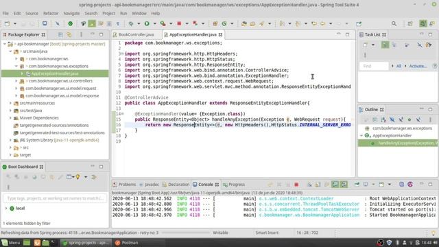 Tratamento de Exceções | API Rest Java com Spring Boot смотреть онлайн