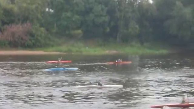 г.Тверь Соревнования по гребле 20 августа 2011г. смотреть онлайн
