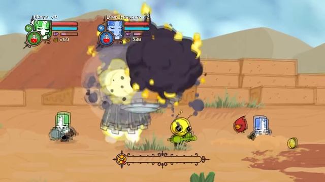 Castle Crashers - Накаченный псих #6(Co-Op) смотреть онлайн
