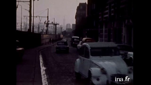 1971 : La construction de la Tour Montparnasse | Archive INA смотреть онлайн