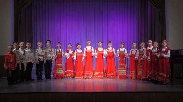 г. Рязань, МБУДО ДШИ №3, ансамбль "Забавушка" , русская народная песня " На горе - то калина" смотреть онлайн