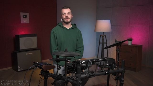 Электронная барабанная установка MEDELI DD638DX смотреть онлайн