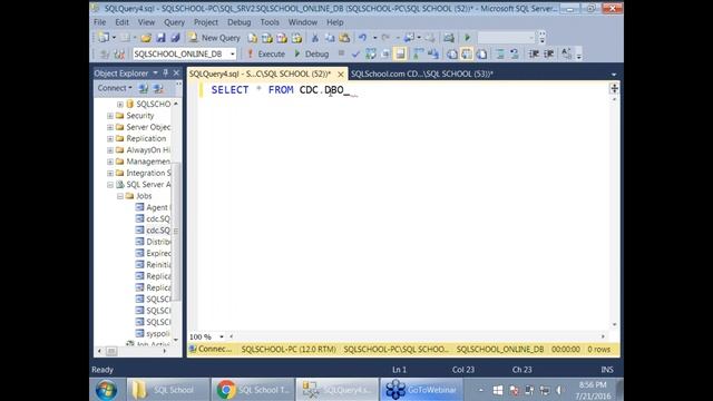 SQL SERVER DBA TRAINING CDC, Aliases, Network Protocols смотреть онлайн