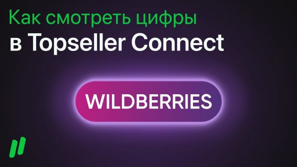 Как смотреть цифры в Topseller Connect по Wildberries