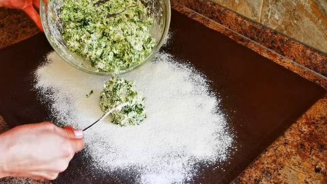 Солёные сырники с зеленью! ? смотреть онлайн