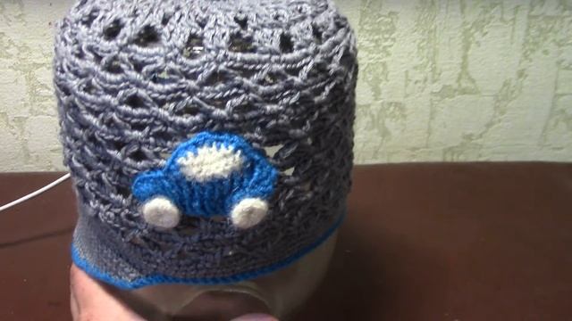 Вязание детской шапочки с козырьком. Часть 1 из 22. смотреть онлайн