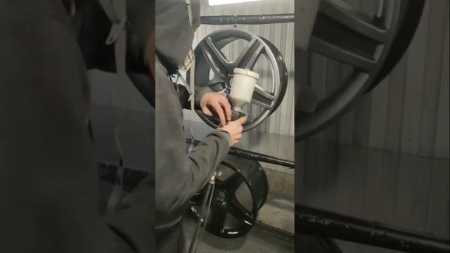 Диски r21 Mercedes AMG порошковая покраска покрытие полимером восстановление ремонт +380503203266 смотреть онлайн
