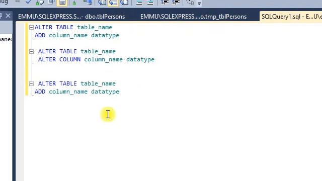 How to Alter Table in SQL Server смотреть онлайн