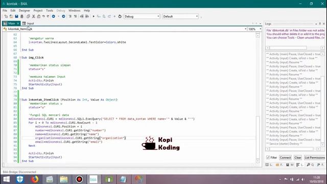 Tutorial B4A + SQLite Bahasa Indonesia (Part 4) смотреть онлайн