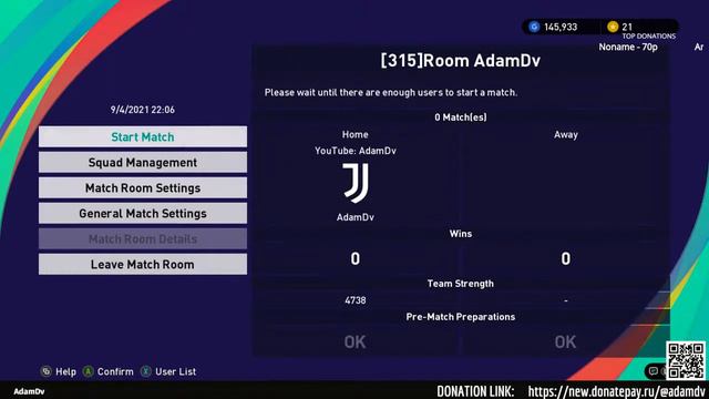 relaxing | PES 2021 PC смотреть онлайн