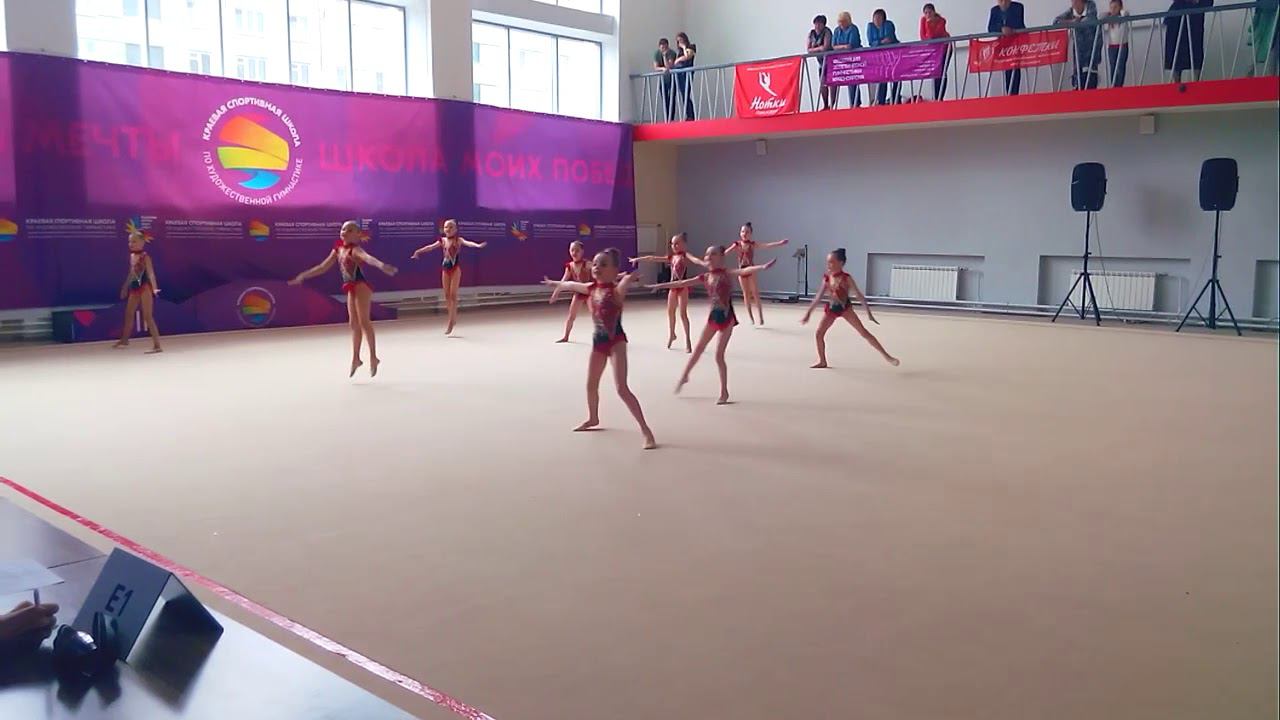 Эстетическая гимнастика команда Конфетки