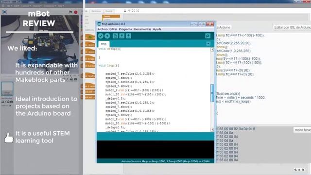 Makeblock mBot Robot Kit, DIY Mechanical Building Blocks, смотреть онлайн
