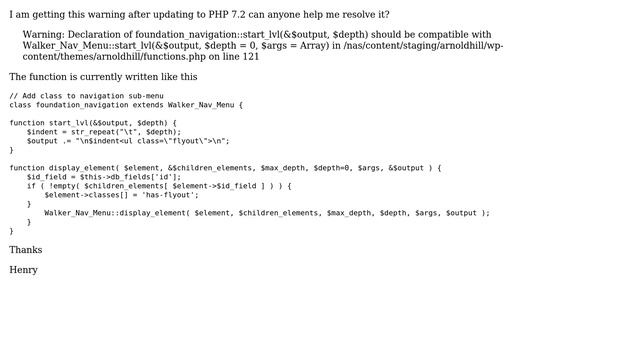 Wordpress: Function issue with Walker_Nav_Menu смотреть онлайн