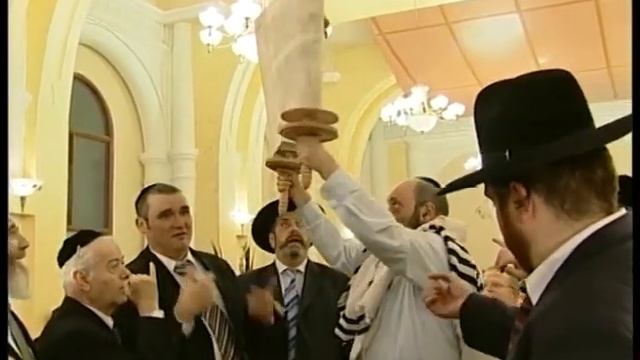 Новый свиток Торы в Главной синагоге Одессы. Часть 1. 2005. смотреть онлайн