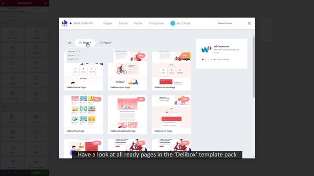 How To Create Delivery Service Website On WordPress Using Elementor смотреть онлайн