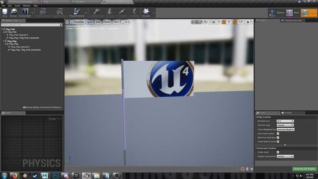 UE4 Tutorial: Cloth Simulation (See description) смотреть онлайн