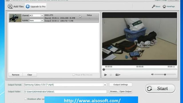 Free MTS Converter - MTS to MP4 for Samsung Galaxy S4 - How to convert mts to Galaxy S4 смотреть онлайн