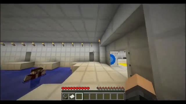 Minecraft: Portal Co-Op Map ep 3 - THE RIGHT TEXTURE PACK?!? смотреть онлайн