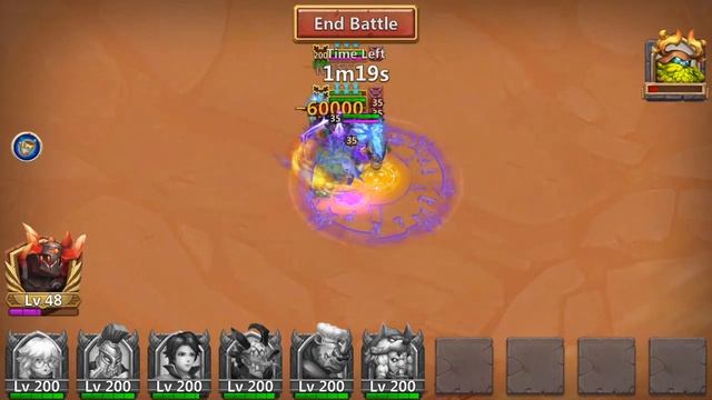 105.6 Dmg - Challenge a warden Oracle bt30 team - Level 40 - Castle clash смотреть онлайн