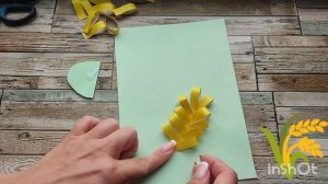 объемная аппликация КОЛОСКИ ?