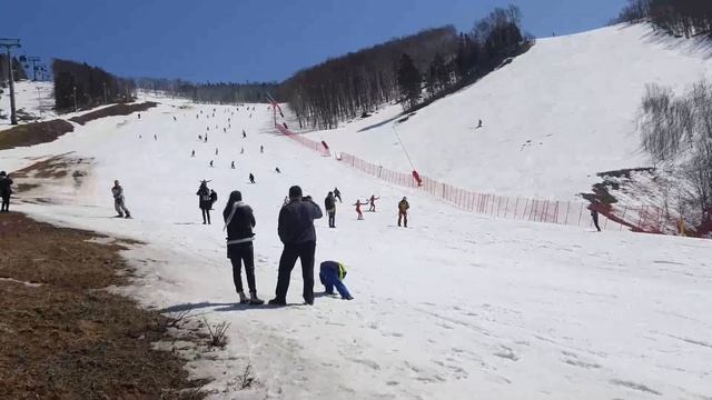 Южно Сахалинск лыжная база Горный воздух закрытие сезона 2021 смотреть онлайн