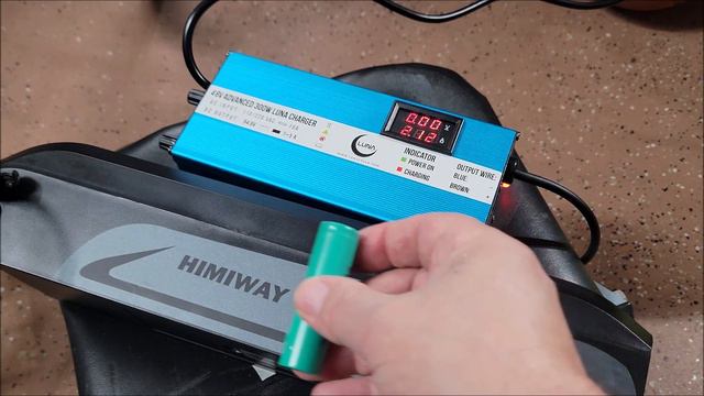 Luna Cycle battery charger for Himiway, Lectric, Rad Rover ebikes, works great! For 48v batteries. смотреть онлайн
