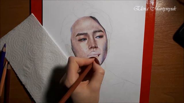 PARK JIMIN | 'Boss' speed drawing (by Elena Martynyuk) смотреть онлайн