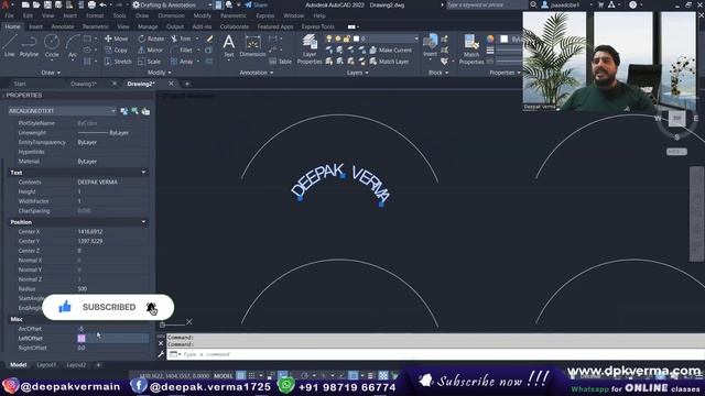 AutoCAD Tricks || Text Around ARC with ARC Text in AutoCAD | Create ARC Text [AutoCAD Hacks] смотреть онлайн