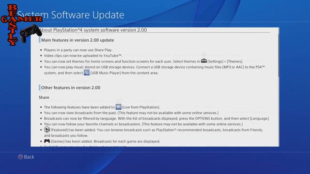 PS4 UPDATE 2.00 IMPRESSIONS AND HOW TO CHANGE THEMES смотреть онлайн