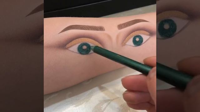 Очень красивый макияж макияж на руке смотреть онлайн