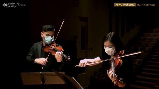 PolyU Orchestra • Music Connects - Violin Duet (Sonata No 5 from Six Sonatas for Two Violins, Op 3) смотреть онлайн