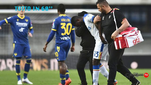 Calcio Serie A, il Lecce frena a Verona: sconfitta per 2-0 смотреть онлайн