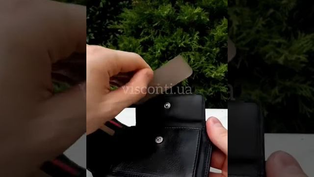 Мужской кошелек Visconti HT7 Black