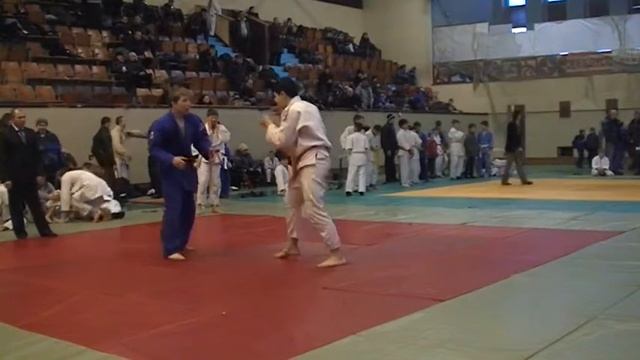 Лясников Я 3 схватка Дзюдо Керчь 25 01 2014 смотреть онлайн