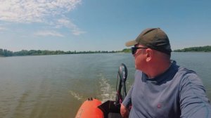 тест лодочного электро мотора