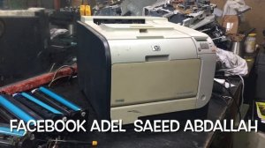 HP Color LaserJet CP2025 Printer ITB & Pickup Roller Replace From Hp M451dn  تغيير حصيرة وبكرة سحب