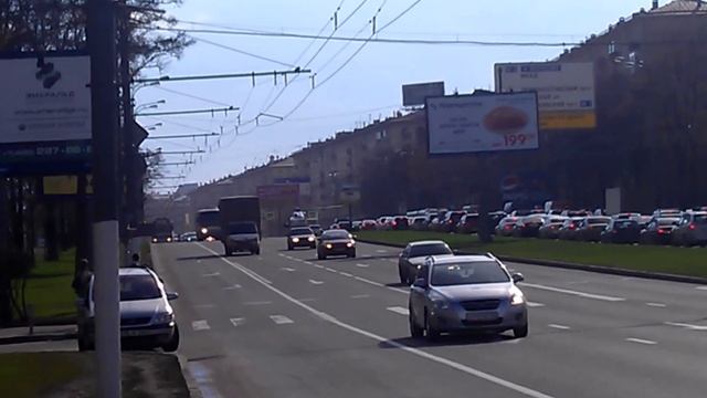 Вертолёт приземлился на Ленинский проспект смотреть онлайн