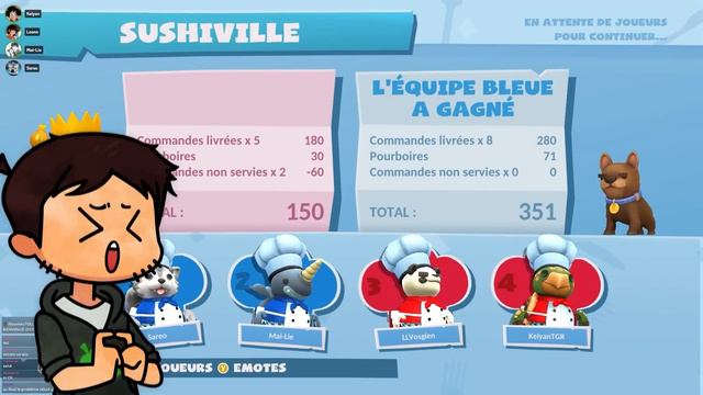 LA TRASHANCE Même En CUISINE 👨🍳 (Overcooked 2)