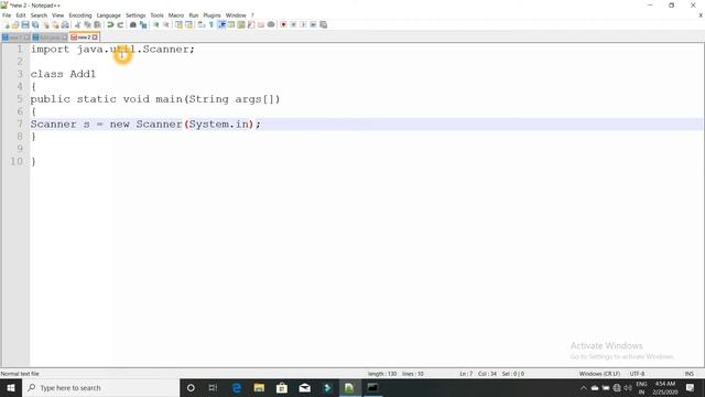 Addition of two number in java ,with or without users input, run in command prompt [ English ] смотреть онлайн
