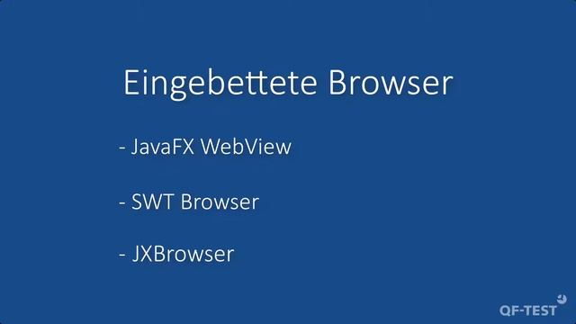 QF-Test Version 5.1 - eingebettete Browser смотреть онлайн