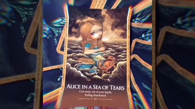 Learn Oracle Cards - Card 11 Alice In A Sea Of Tears Oracle Of The Shapeshifters смотреть онлайн