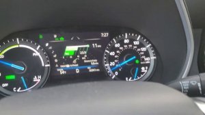 Highlander 70 2021 hybrid USA AWD - EV режим