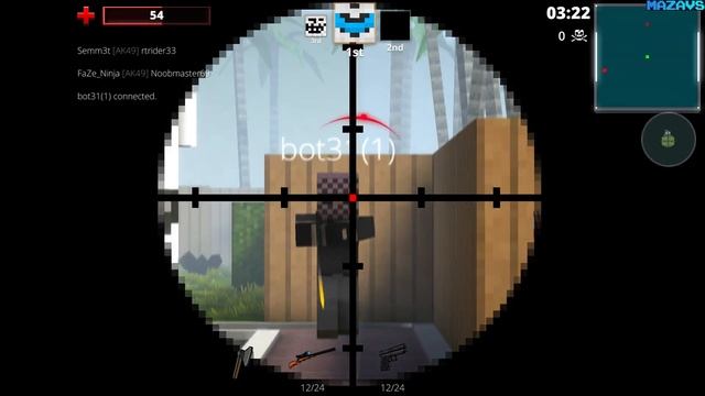 Pixel Strike 3D ★ GamePlay ★ Ultra Settings смотреть онлайн