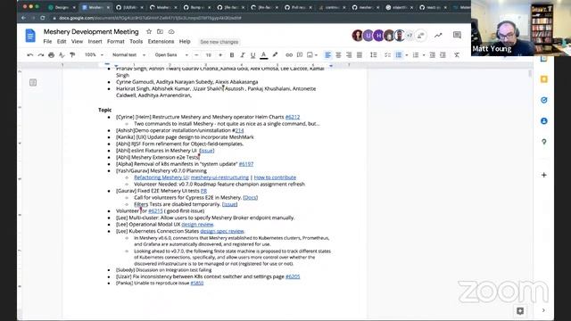 Meshery Dev Meeting (Sept. 14th, 2022) смотреть онлайн